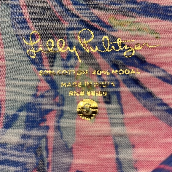 Lilly Pulitzer Surfcrest Swing Dress in Tiki Pink, Out on a Limb Women’s Size S - Picture 5 of 10